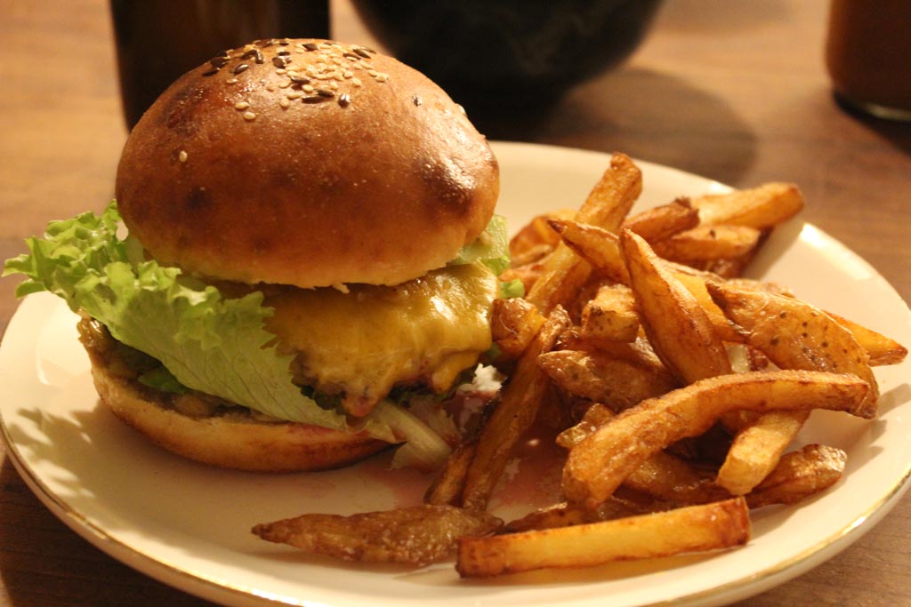 Pains burger bio de la Ferme des Croquants en Ariège