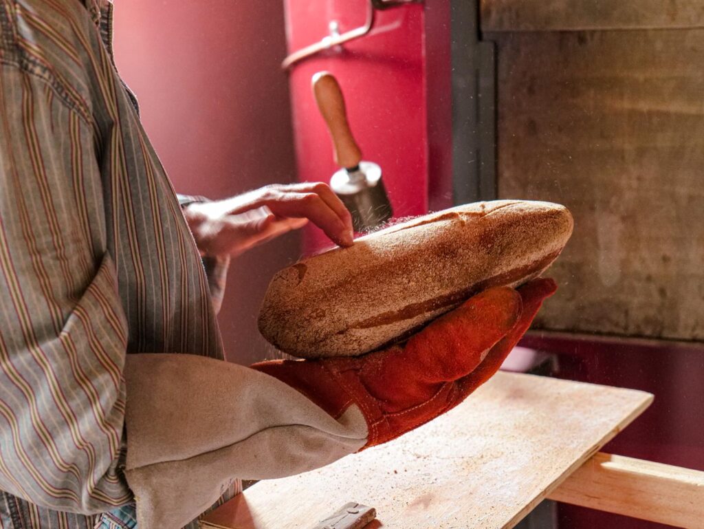 Pain bio de la Ferme des Croquants en Ariège